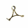 Hdl Hardware Lavi 1-1/2 in. Polished Brass Combination Bracket 00-400-112